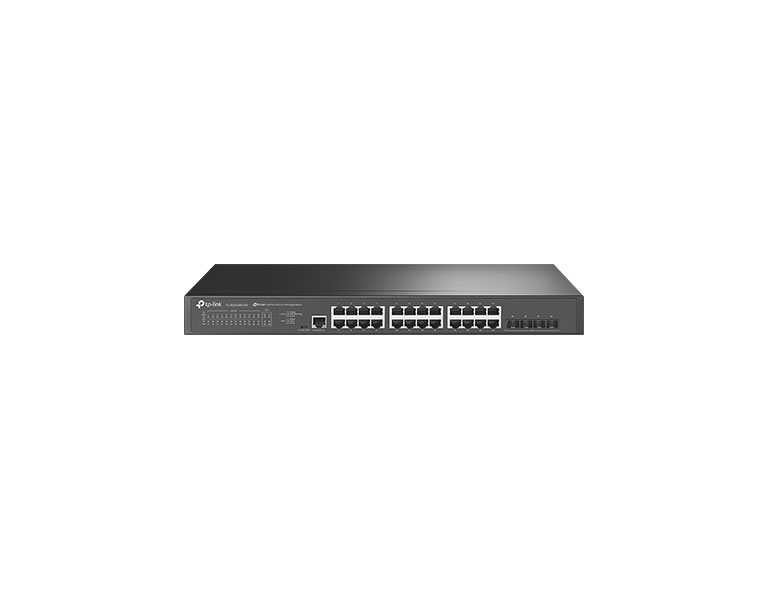 TP-LINK TL-SG3428X-M2 V1.2 JetStream 24-Port 2.5GBASE-T L2+ Managed Switch with 4 10GE SFP+ Slots