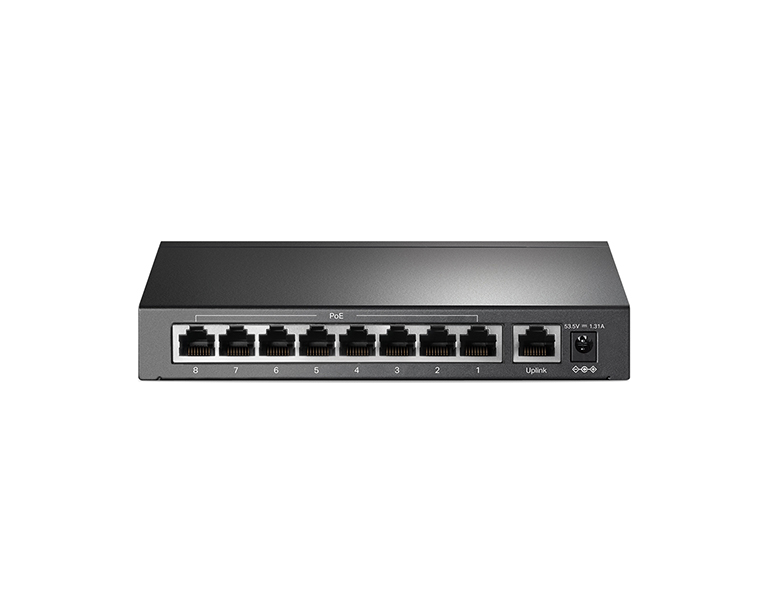 TP-LINK TL-SF1009P V5 9-Port 10/100Mbps Desktop Switch with 8-Port PoE+