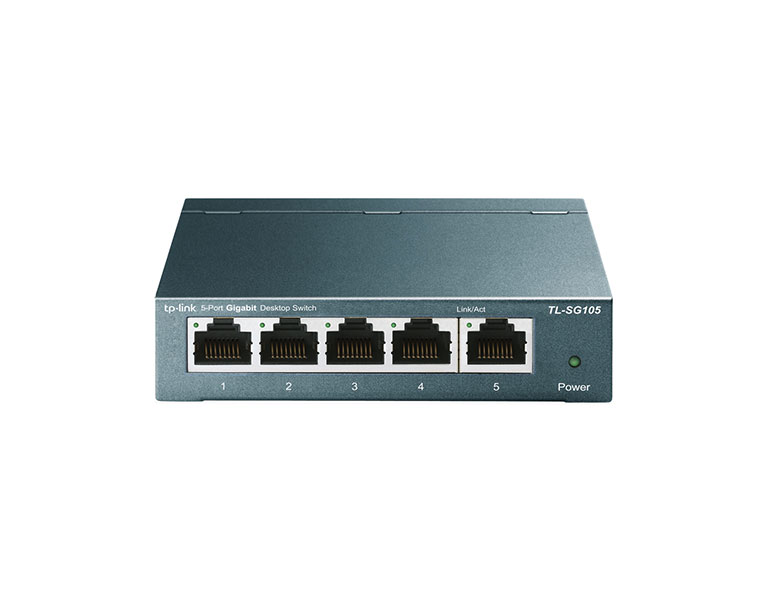TP-LINK TL-SG105 V8 5-Port 10/100/1000Mbps Desktop Switch
