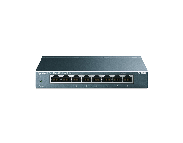 TP-LINK TL-SG108 V9 8-Port Gigabit Desktop Switch