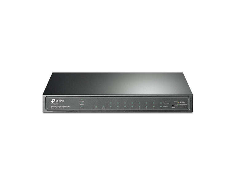 TP-LINK SG2210P V5.2 JetStream 8-Port Gigabit Smart PoE+ Switch with 2 SFP Slots
