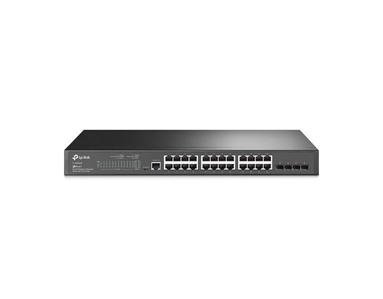 TP-LINK TL-SG3428 V2.2 24-Port Gigabit L2 Managed Switch with 4 SFP Slots