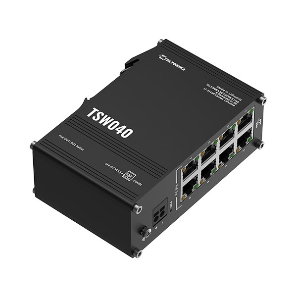 Teltonika TSW040 8-Port PoE+ Switch