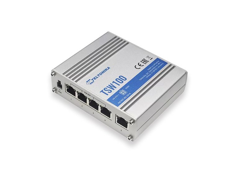 Teltonika TSW100 PoE Ethernet Switch