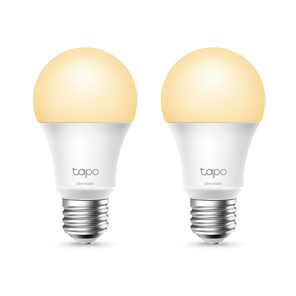 TP-LINK Tapo L510E(2-pack) V3.2 Smart Wi-Fi Light Bulb, Dimmable