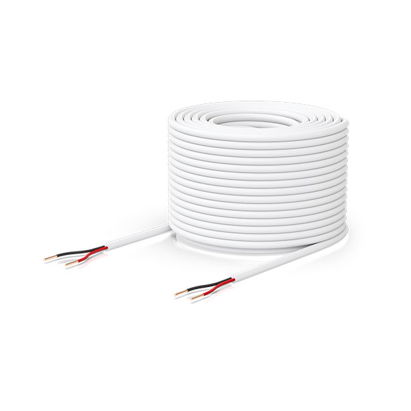 Ubiquiti UACC-CABLE-DOORLOCKRELAY-1P-M, UniFi Access Connecting Cable, 1 pair, 2X 18AWG, by Meter