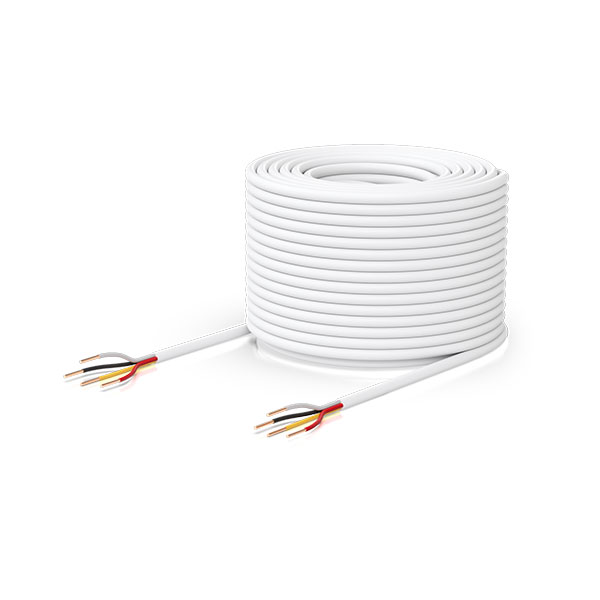 Ubiquiti UACC-CABLE-DOORLOCKRELAY-2P, UniFi Access Connecting Cable, 2 pair, 2X 18AWG, 2X 22AWG, 152.4m