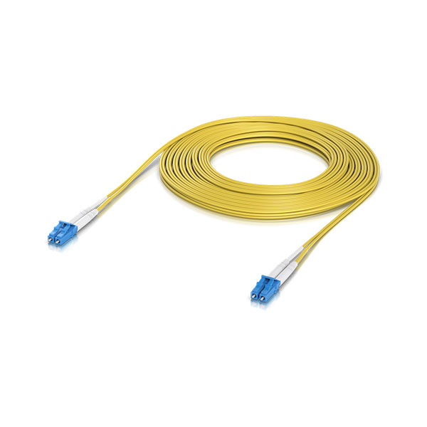 Ubiquiti UACC-OFC-S2-LULU-10M, OS2 Duplex LC UPC Fiber Patch Cable, 10m