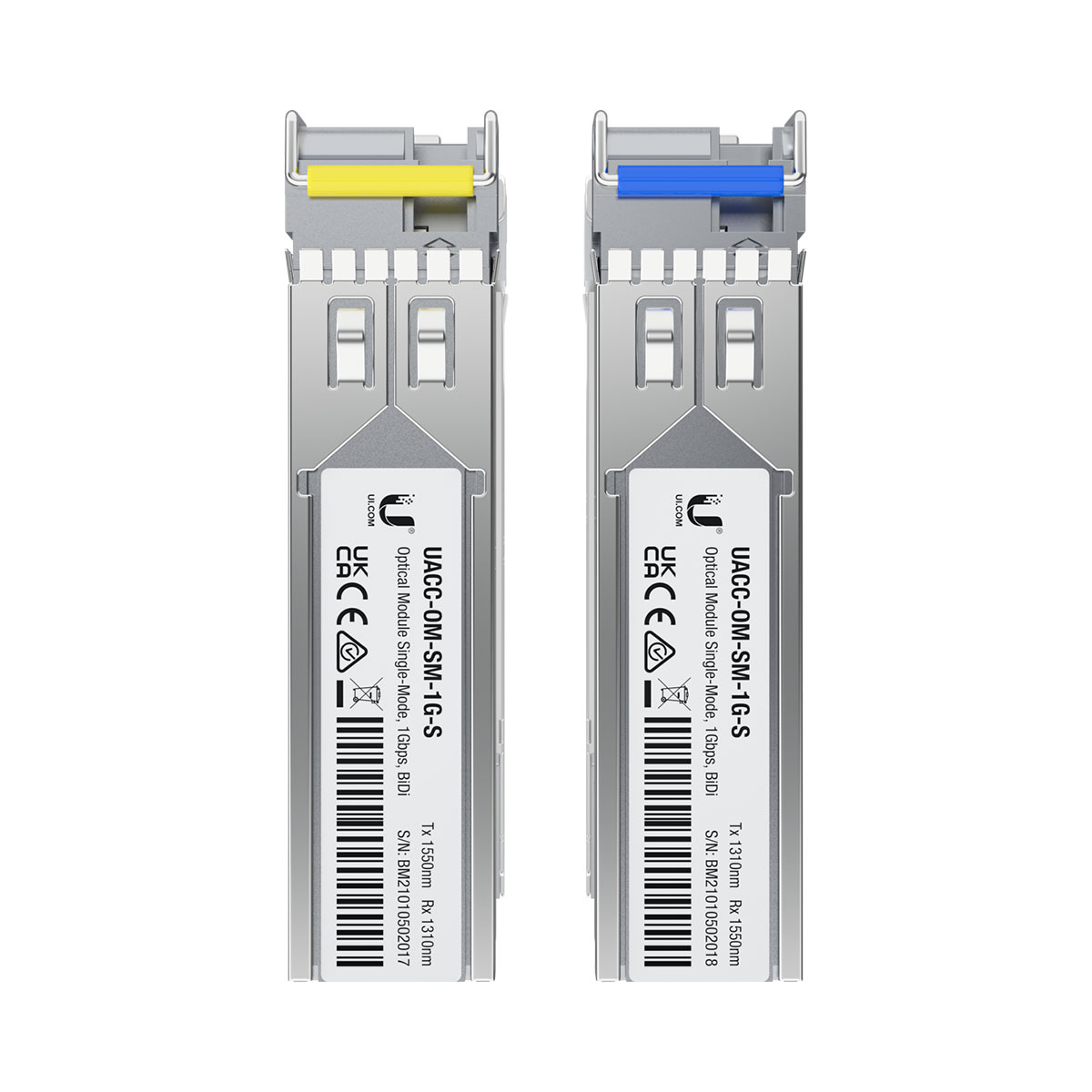 Ubiquiti UACC-OM-SM-1G-S-20 U Fiber, Single-Mode Module, 1G, BiDi, 20-Pack Ubiquiti UACC-OM-SM-1G-S-20 U Fiber, Single-Mode Module, 1G, BiDi, 20-Pack