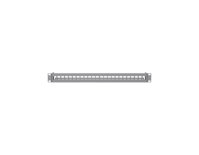 Ubiquiti UACC-RACK-PANEL-PATCH-BLANK-24-Port Blank Keystone Patch Panel