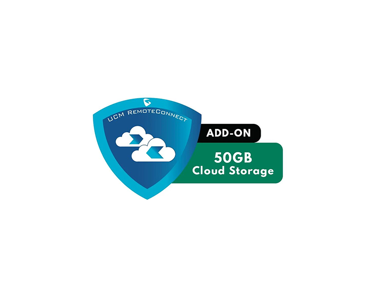 Grandstream UCM Remote Connect 50GB Storage Add-On - 1 Year Subscription