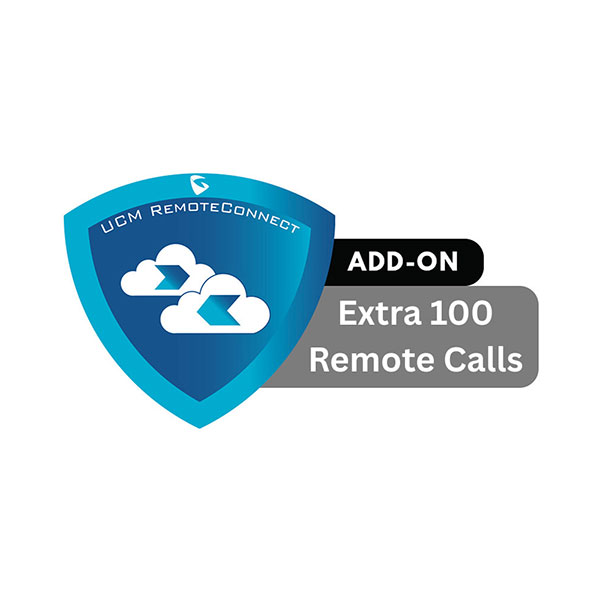 Grandstream UCMRC Extra 100 Concurrent Calls Add-On - 1 Year Subscription