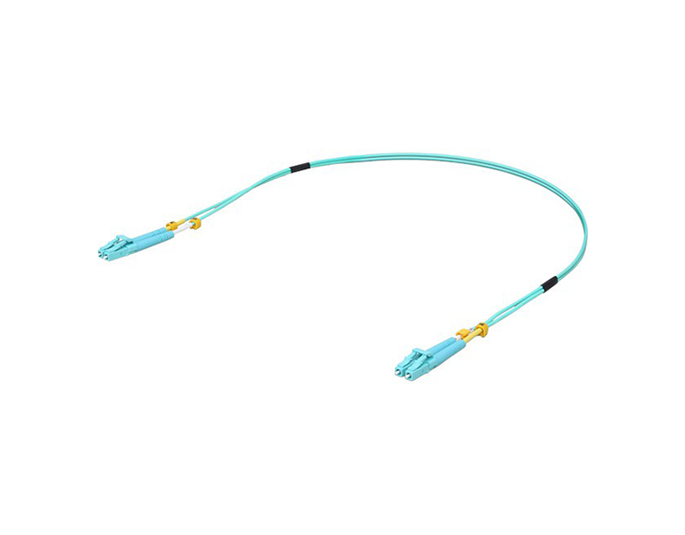 Ubiquiti UACC-OFC-MM-0.5M Unifi Fiber Optic Cable, LC-LC, MM, 50/125, 0.5m