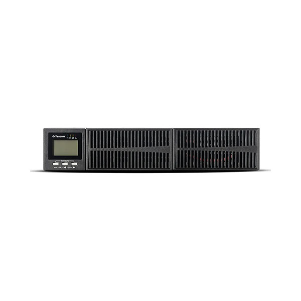 TESCOM UPS Prime Rack/Tower 1KVA/1000W LCD With 2 x 12V 9AH 12A - 1101XLRTB2X9-S