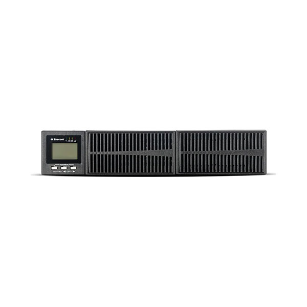 TESCOM UPS Prime Rack/Tower - 2KVA/2000W LCD With 4x12V 9AH 12A - 1102XLRTB4X9-S