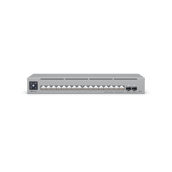 Ubiquiti USW-Pro-Max-16,  a 16-port, L3 Etherlighting Switch with 2.5 GbE