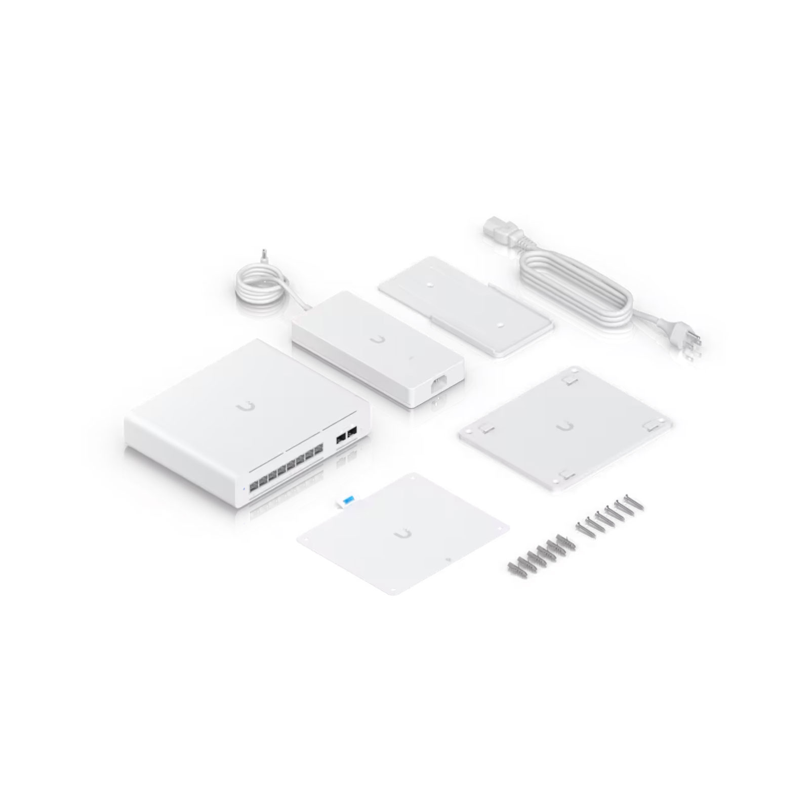 Ubiquiti USW-Pro-XG-8-PoE, Etherlighting PoE++ Switch, Layer 3, 8x10 GbE, 2x10G SFP+ Ports (155W) Ubiquiti USW-Pro-XG-8-PoE, Etherlighting PoE++ Switch, Layer 3, 8x10 GbE, 2x10G SFP+ Ports (155W)