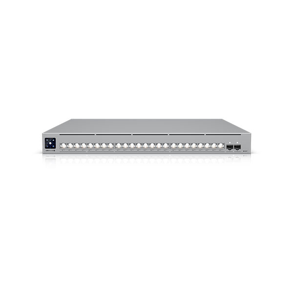 Ubiquiti USW-Pro-XG-24-PoE, Etherlighting PoE+++ Switch, Layer 3, 16x10GbE, 8x2.5GbE, 2x25G SFP28 Ports (720W)