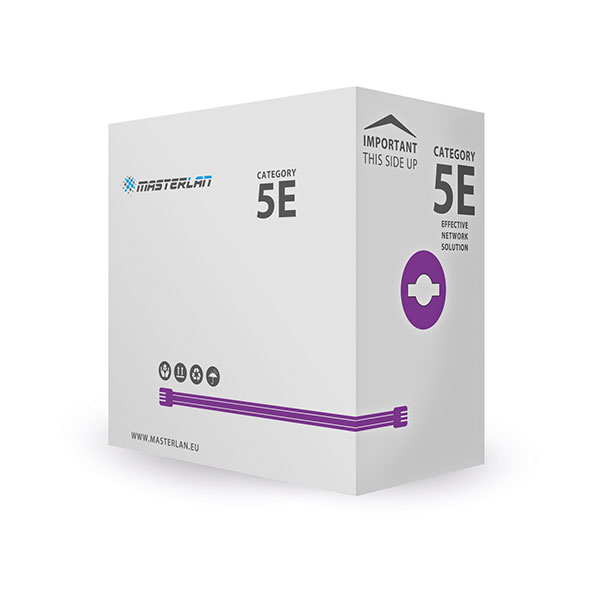 Masterlan UTP5E24LS-MS UTP wire cable Cat5e, LSOH, 24AWG, 305m