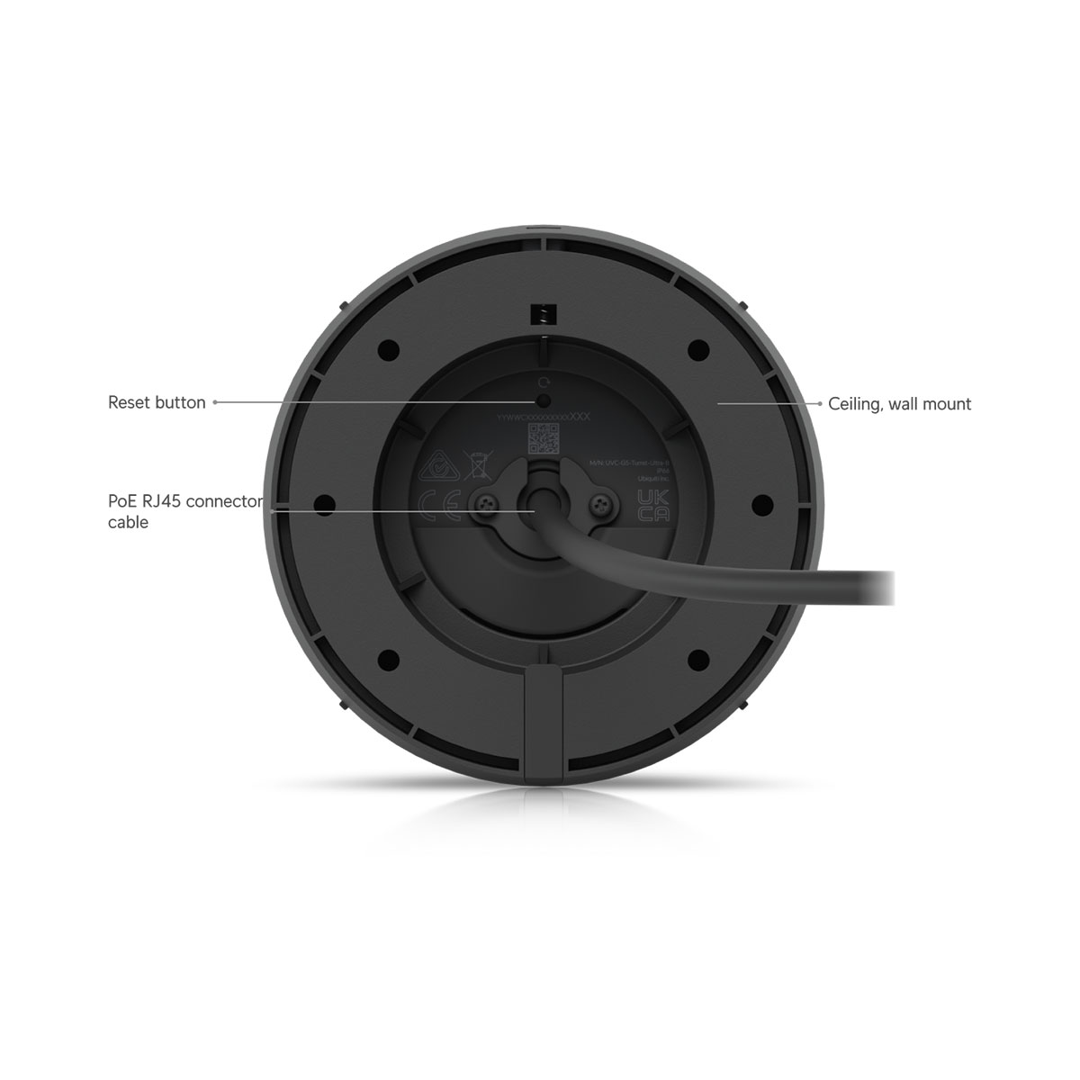Ubiquiti UVC-G5-Turret-Ultra-B - UniFi Video Camera G5 Turret Ultra, Black Ubiquiti UVC-G5-Turret-Ultra-B - UniFi Video Camera G5 Turret Ultra, Black