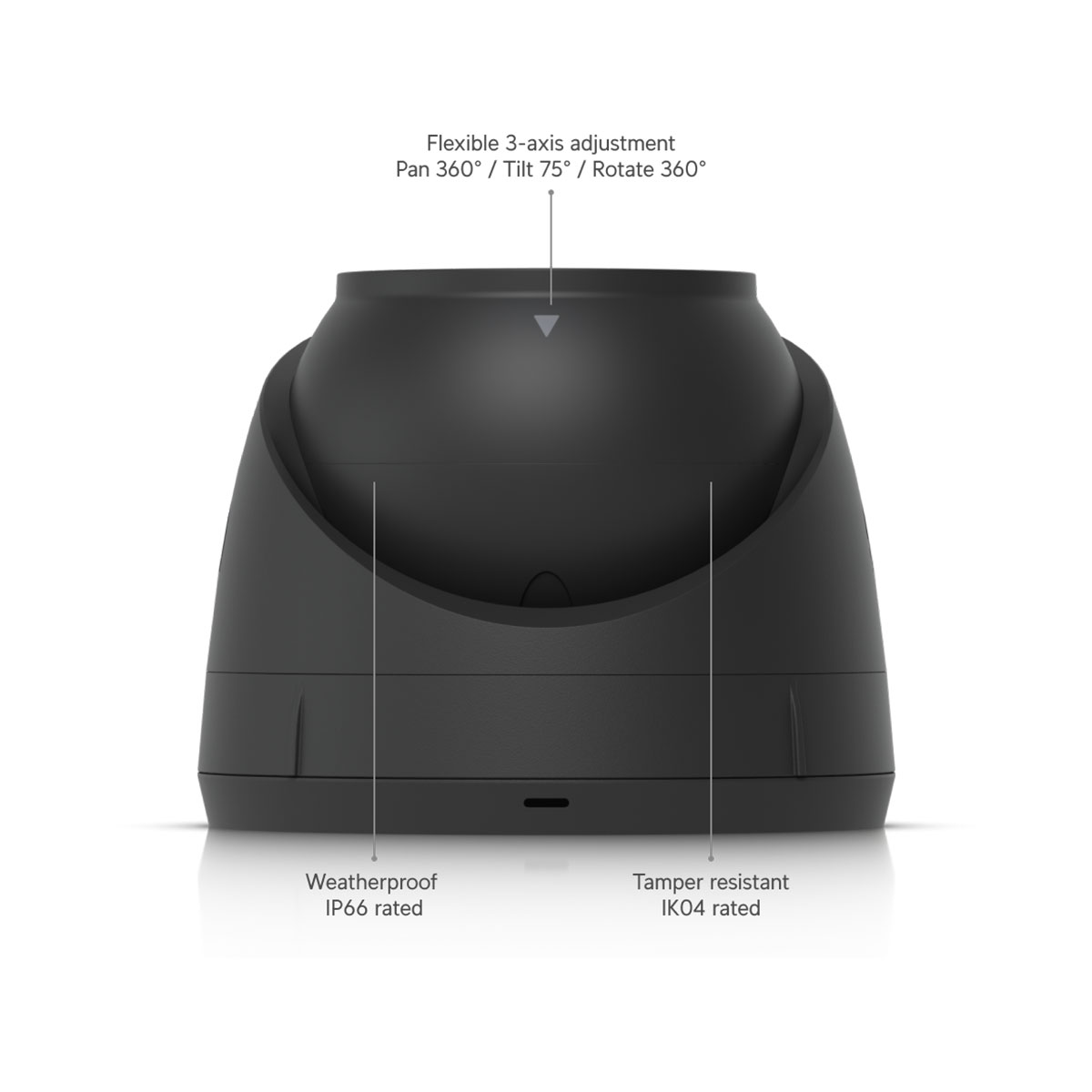 Ubiquiti UVC-G5-Turret-Ultra-B - UniFi Video Camera G5 Turret Ultra, Black Ubiquiti UVC-G5-Turret-Ultra-B - UniFi Video Camera G5 Turret Ultra, Black