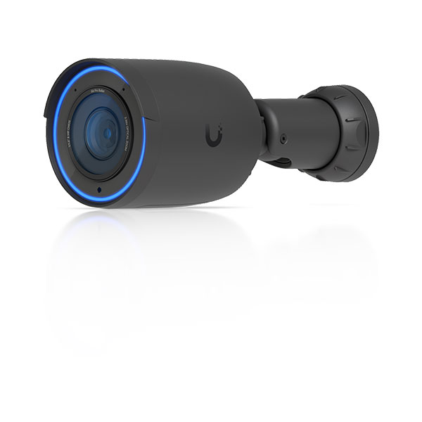 Ubiquiti UVC-G6-PRO-BULLET-B, 4K PoE+ IP Camera, 2.36X Optical Zoom, Long Range IR, Black