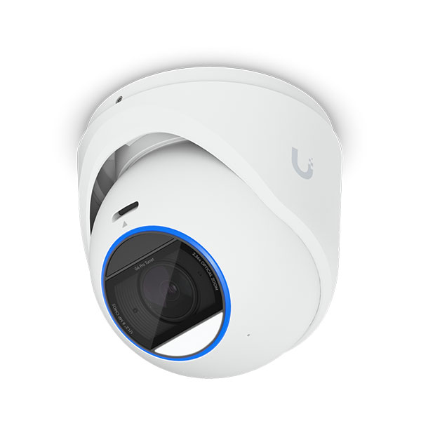 Ubiquiti UVC-G6-PRO-TURRET-W, UniFi G6 Pro Turret Camera, 4K, PoE+, White