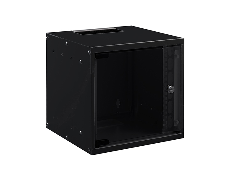 Mirsan SOH012U40MN.01 Wall mounting rack 12U depth 400 mm, black