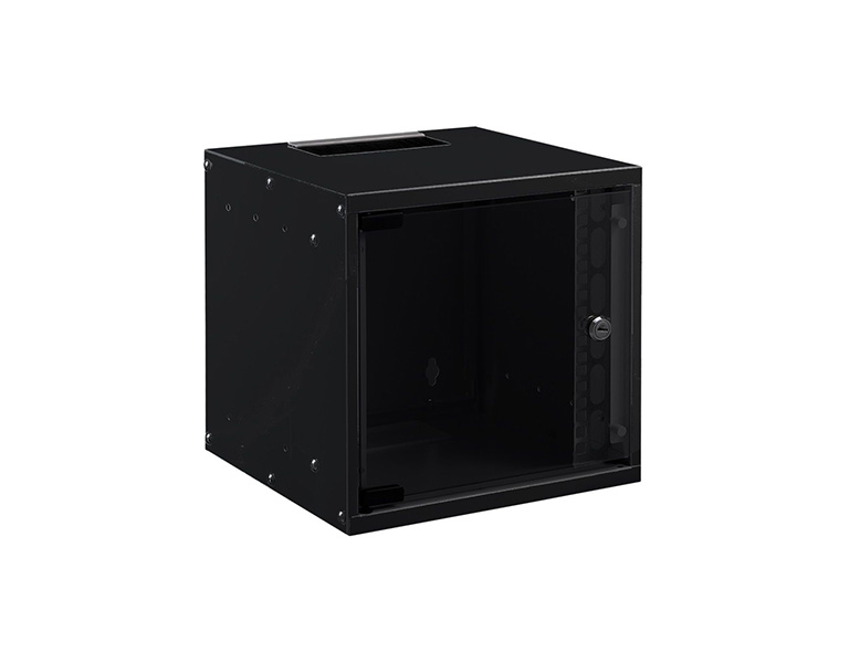 Mirsan SOH12U60DE19.01 Wall mounting rack 12U, depth 600 mm, black