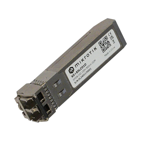 MikroTik XS+85LC01D SFP/SFP+/SFP28 Module,10mm, 850nm