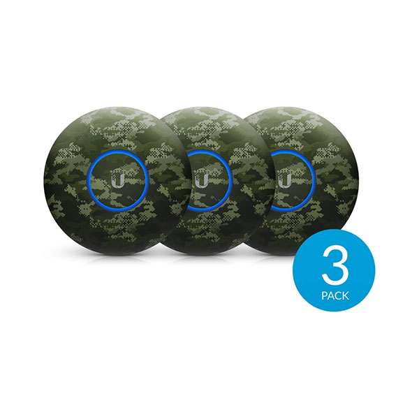 Ubiquiti nHD-cover-Camo-3, Skin for UAP nanoHD, Camo Design, 3-Pack