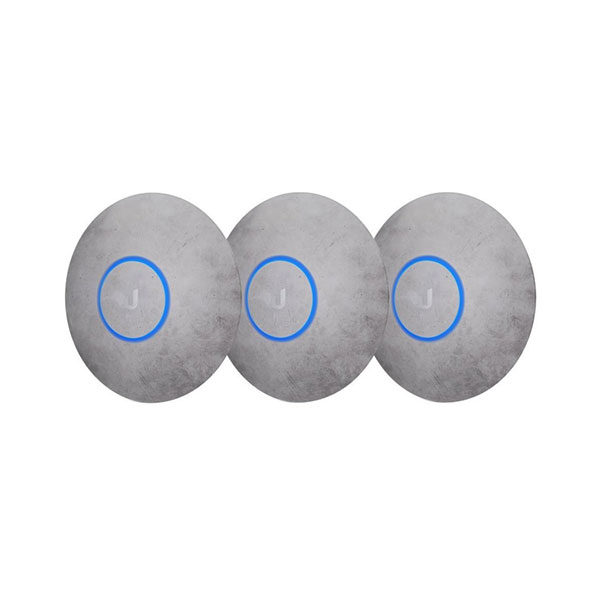 Ubiquiti nHD-cover-Concrete-3, Skin for UAP nanoHD, Concrete Design, 3-Pack