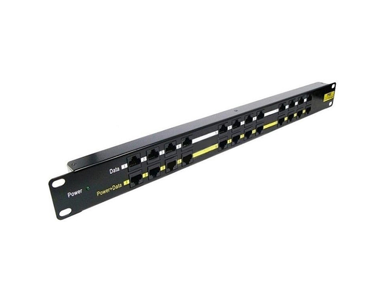 MaxLink POE-PAN12 POE panel 12 ports, 1U for rack 19