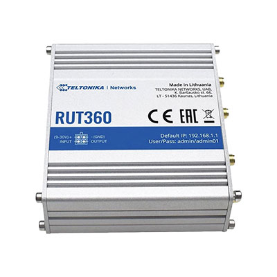Teltonika RUT360 LTE Cat6 Industrial Cellular Router