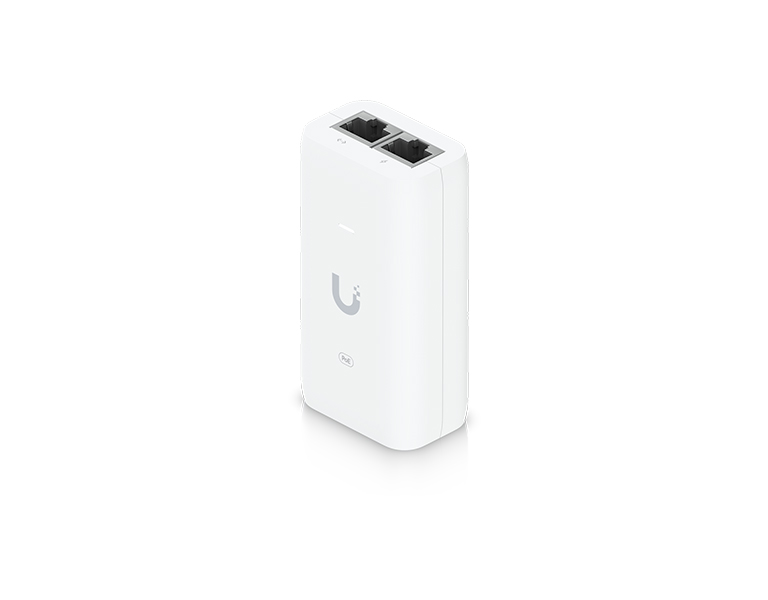 Ubiquiti U-POE Gigabit PoE Adapter, 48V/0.32A, 15W