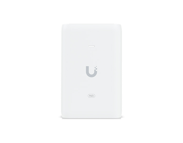 Ubiquiti U-POE+ Gigabit PoE+ Adapter (48V, 0.65A, 30W)