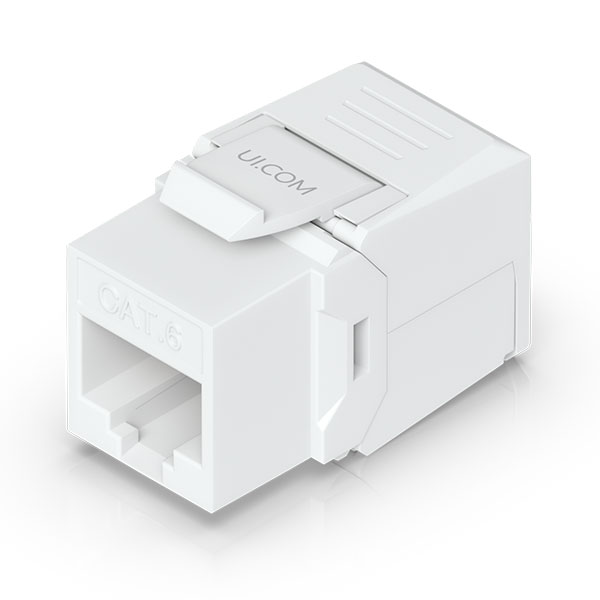 Ubiquiti UACC-KEYSTONE-JACK-C6 Cat6 Keystone Jack (12-pcs)